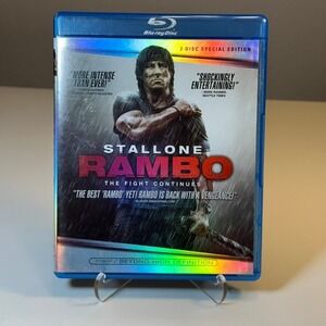 Rambo The Fight Continues 2 Disc Special Edition Blu Ray Movie
